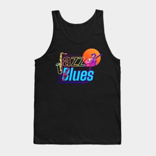 Jazz Blues 2024 | Feel The Music Tank Top